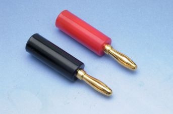 Liberty Cable ZB01 Economy Single Banana pairs for 10-12 AWG speaker level audio cable