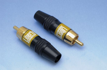 Liberty Cable ZD03 Premium RCA male for 7.5mm and smaller video cable