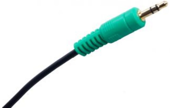 Liberty Cable Z100AM12FT 12 ft Black Z100 3.5mm TRS Stereo Audio cable