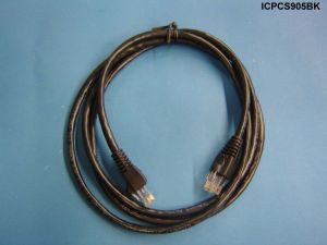 Liberty Cable PCE5B005BK 5 ft LAN Solutions Category 5e U/UTP pre-made patch cable