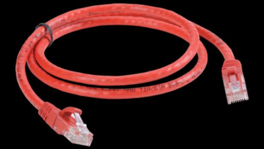Liberty Cable PC6B001BK 1 ft LAN Solutions Category 6 U/UTP Pre-Made Patch Cable