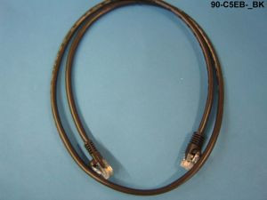 Liberty Cable PCE5B003BK 3 ft LAN Solutions Category 5e U/UTP pre-made patch cable