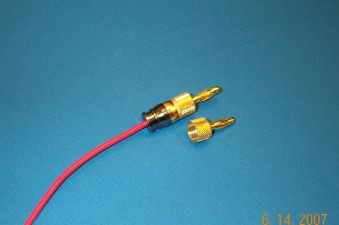 Liberty Cable CM-APBA C-Tec2 Speaker Connector Banana Plug Attachment