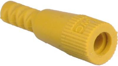 Liberty Cable BMHR-YEL Crimp MHR BNC/RCA Strain Relief Boots