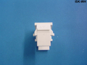 Liberty Cable ISK-WH Keystone compatible blank inserts