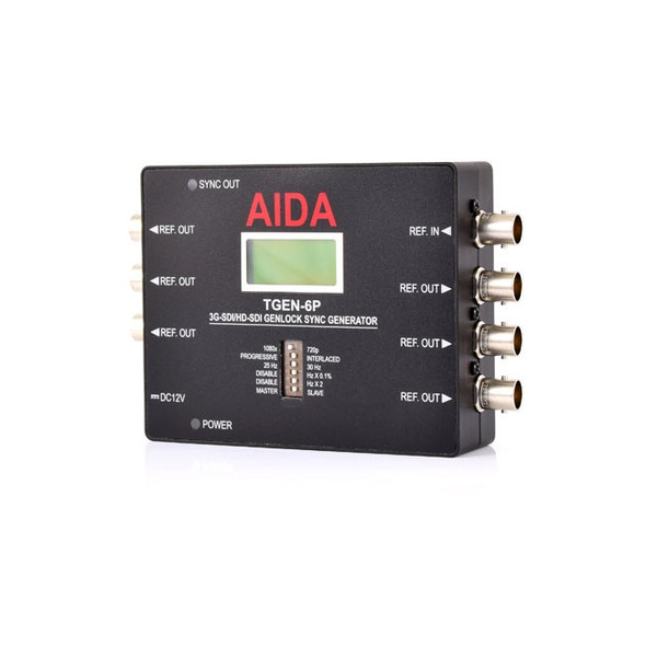 AIDA TGEN-6P 3G-SDI/HD-SDI Tri-Level Genlock Sync Generator