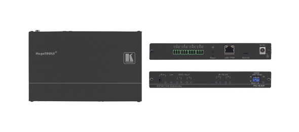 Kramer FC-54P 4-port PoE multi-IO control gateway
