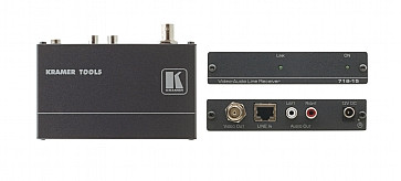 Kramer 718-15 Composite Video & Stereo Audio over Twisted Pair Receiver Only - 4921 ft