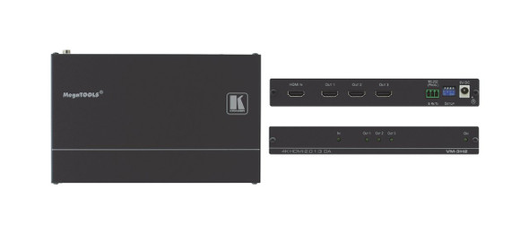 Kramer VM-3H2 4K HDMI 2.0 1:3 Distribution Amplifier