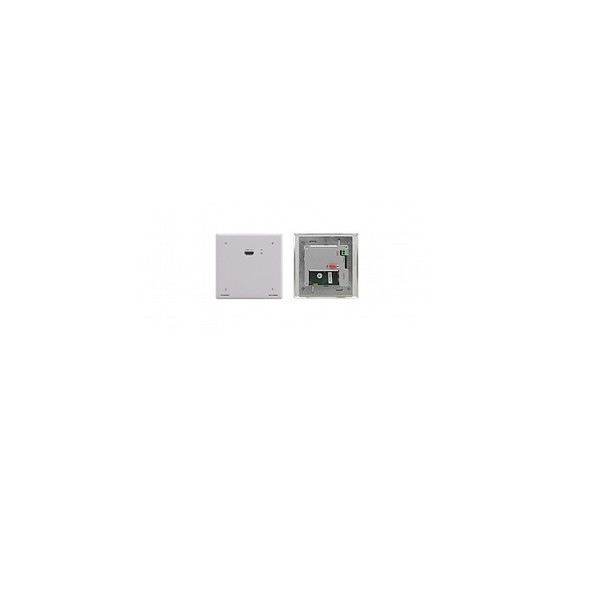 Kramer WP-580R/D(W) Wall Plate HDMI over HDBaseT Twisted Pair Receiver - White Decora Style