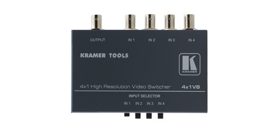 Kramer 4X1VB 4x1 CV Switcher (BNCs)