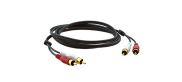 Kramer C-2RAM/2RAM-50 2 RCA (M) to 2 RCA (M) Audio Cable - 50 FT