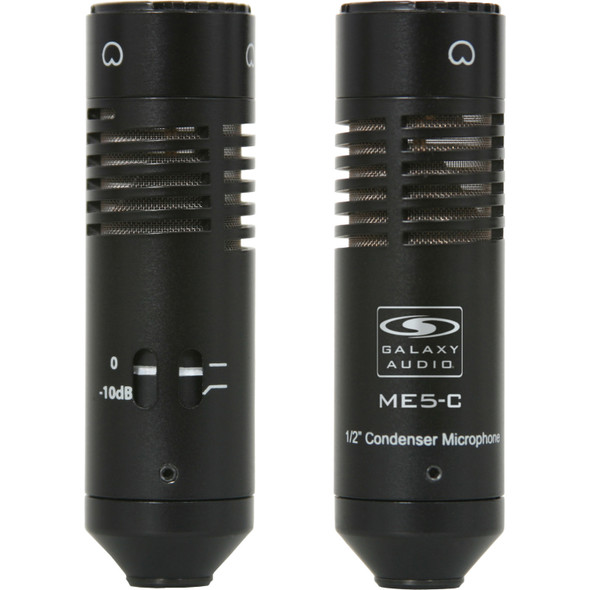 Galaxy Audio CBM-562D 62in Dual Carbon Boom Microphones with Floor Stand