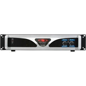 Galaxy Audio G-850 Galaxy Audio G-850 Stereo Amplifier, 2x240W at 8 Ohms, 20Hz-20kHz Frequency Response, 10kOhms Balanced Impedance