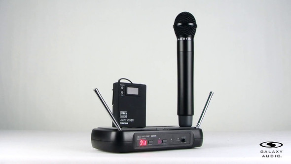 Galaxy Audio AS-TVH2G AS-TVH2 Condenser Handheld Microphone Transmitter