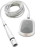 Galaxy Audio BN-218W Surface Mount Boundry Microphone: WHITE