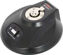 Galaxy Audio SM-BSSPT Anti-Shock Gooseneck Microphone Base with Push-To-Talk/Push-To-Lock Switch & LED indicator