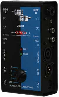 Galaxy Audio JIB/CT CABLE TESTER