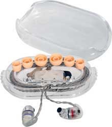 Galaxy Audio EB-6SL Large Silicon Sleeve for EB-6 Ear Bud, 5 Pair