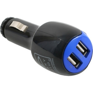 Galaxy Audio JIBUSBU USB CAR CHARGER BLUE