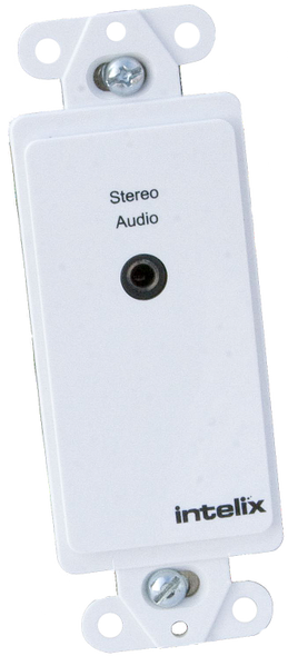 Analog Stereo Audio Wall Plate Balun - 3.5mm