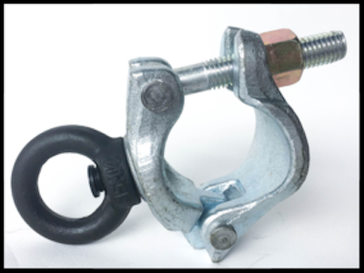 MK Truss Clamps MK1404 Drop Forged Half Coupler with Eye Ring