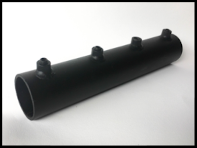 MK Truss Clamps MK1104 1 1/2 in Black Pipe Sleeve