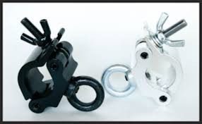 MK Truss Clamps MK8004 Black 3/8 in Half Truss w/ Alloy W/N