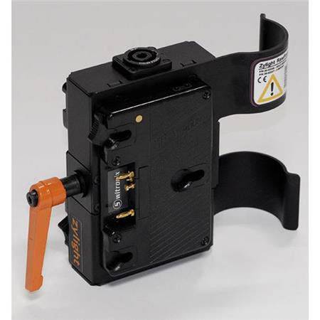 Zylight 26-02036 F8-200 RawPower Dual Battery Module w/Power Cable - Gold Mount