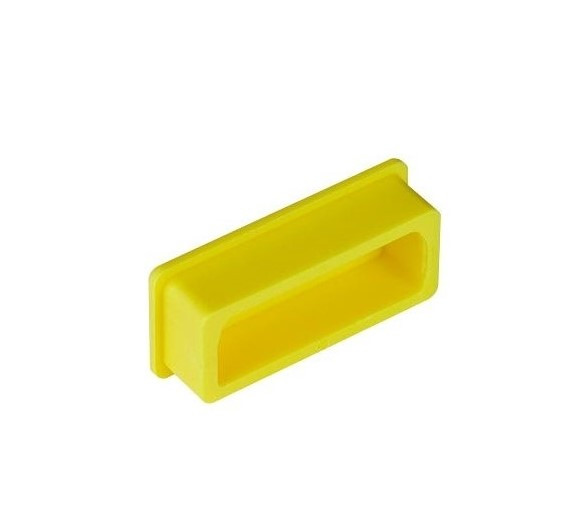 NTI cvr-dvif-y1000 DVI Female Dust Cover, Yellow, 1000-Pack
