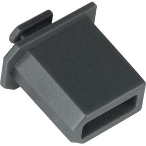 NTI cvr-1394f1000 1394a 6-pin FireWire Female Dust Cover, Black, 1000-Pack