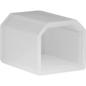 NTI cvr-usbbm1000 USB Type B Male Dust Cover, White, 1000-Pack