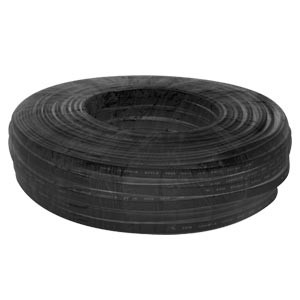 NTI cat6-usf-bulk-black CAT6 Ultra Super Flat Stranded Bulk Cable, Black, 250 feet