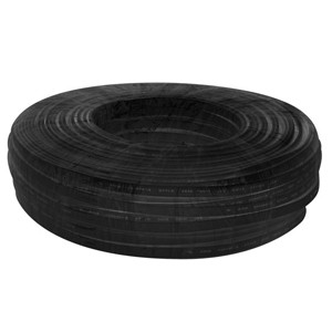 NTI cat6-flt-bulk-black-shld2 CAT6 Flat Stranded Bulk Cable, Shielded - 250 ft