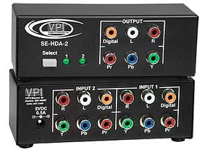 NTI se-hda-2 2-Port Component Video/Audio Switch