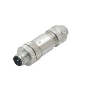 NTI m12-8pwtp-m-fa M12 8-Pin Waterproof Circular Connector, Male, Cable Side, Field Assembly