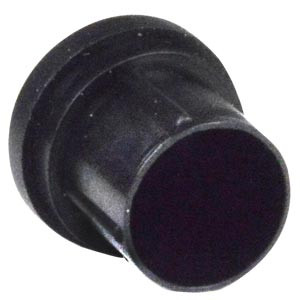 NTI cvr-xlr3p100 XLR Male Connector Covers, Black, 100-pack