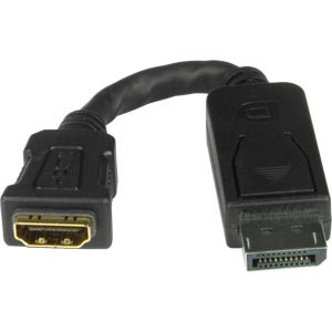 NTI dpm-hdf-cbl DisplayPort Male to HDMI Type A Female Adapter Cable