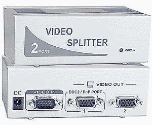 NTI vopex-2v-lc 2-Port VGA Video Splitter