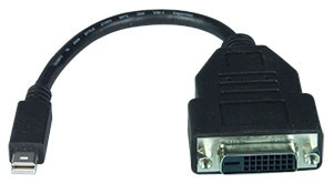 NTI dpmm-dvidf-cbl Mini DisplayPort Male to DVI-D Female Adapter Cable