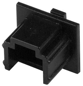 NTI cvr-rj11jck-w100 RJ11 Female Jack Wide Cover, 100-Pack