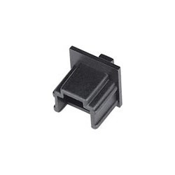 NTI cvr-rj11jck100 RJ11 Female Jack Cover, 100-Pack
