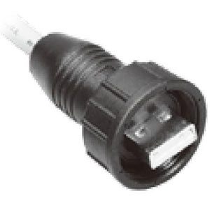 NTI usb2-am-wtp-1m USB Type A Male Waterproof Right Angle Cable with One End Unterminated, 1 meter