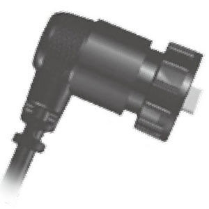 NTI usb2-bm-wtp-raqr-1m USB Type B Male Waterproof Quick Release Right Angle Cable with One End Unterminated, 1 meter