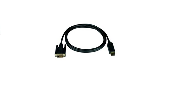 NTI dp-dvid-10-mm DisplayPort to DVI-D Cable, Male to Male, 10 feet