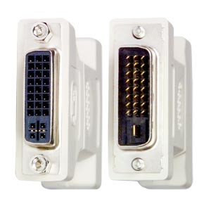 NTI dvidm-dviif DVI-D Male to DVI-I Female Adapter