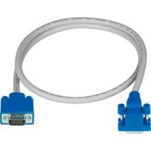 NTI VEXT-DAS-6-MM VGA Down Angled to Straight Cable, Male to Male, 6 feet