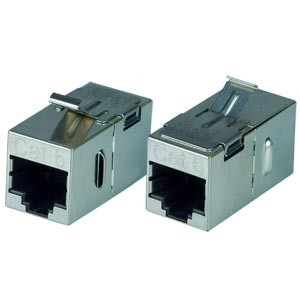 NTI rj45-6a-ff-snp-shld CAT6a Shielded Keystone Coupler