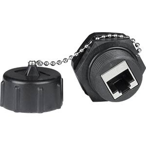 NTI rj45-6wtp-cs-jck Waterproof CAT6 RJ45 Panel Mount Jack