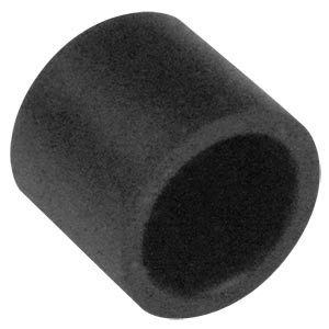 NTI cvr-dcm55-100 DC Power Jack Male Cover, Black, 100-Pack